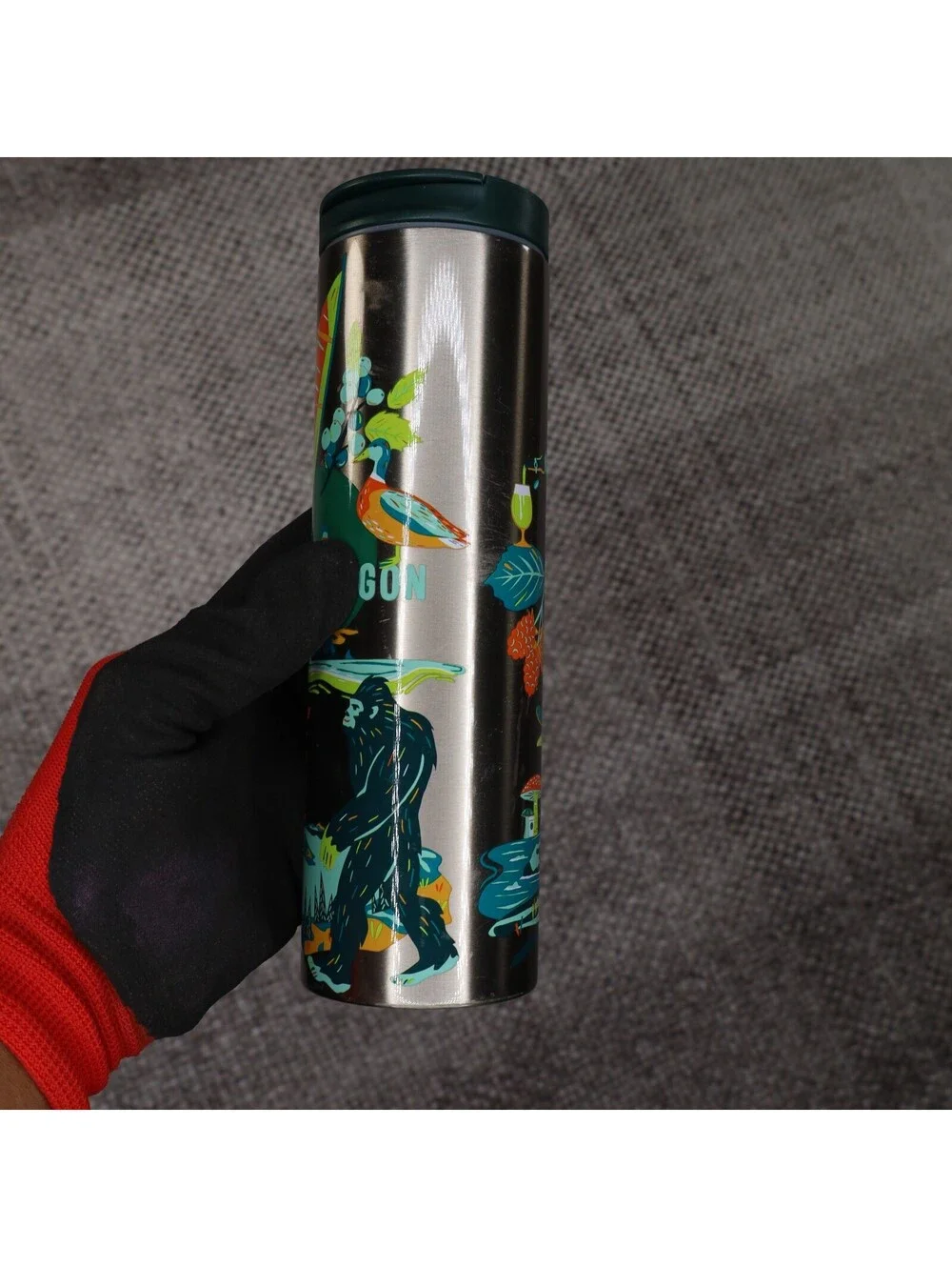 2 Starbucks Travel Mug Lot Washington Discovery Las Vegas Been There Series 16oz